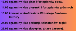 co się dzieje w czerwcu w komedzie?