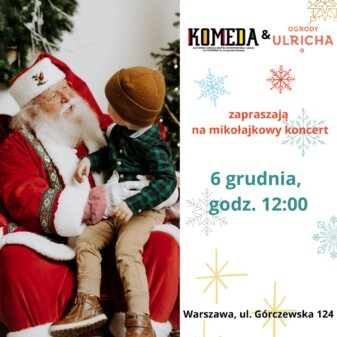 Zapraszamy na koncert mikołajkowy 6.12, 12:00