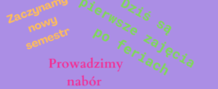Nowy semestr w KOMEDZIE