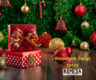 KOMEDA życzy Wesołych Świąt