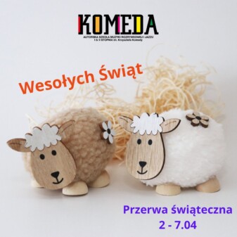 KOMEDA życzy Wesołych Świąt 🐣 🐰